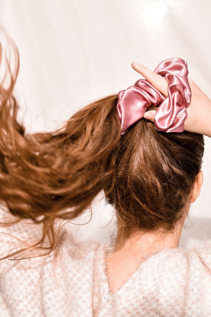 Luxirious Satin Scrunchies