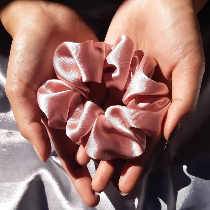 Luxirious Satin Scrunchies