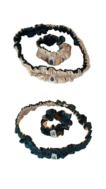 “Double faced” Satin Duo