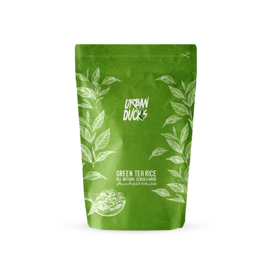 Green Tea Rice Scrub