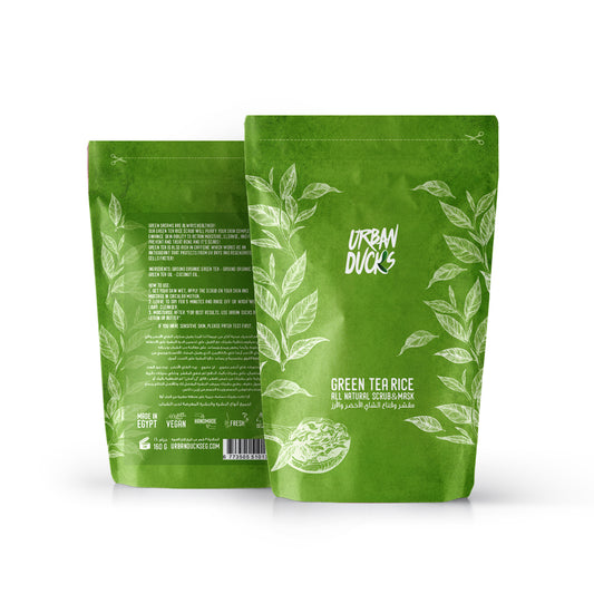 Green Tea Rice Scrub