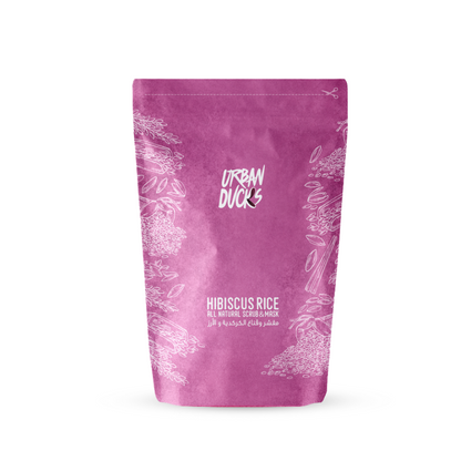 Hibiscus Rice Scrub