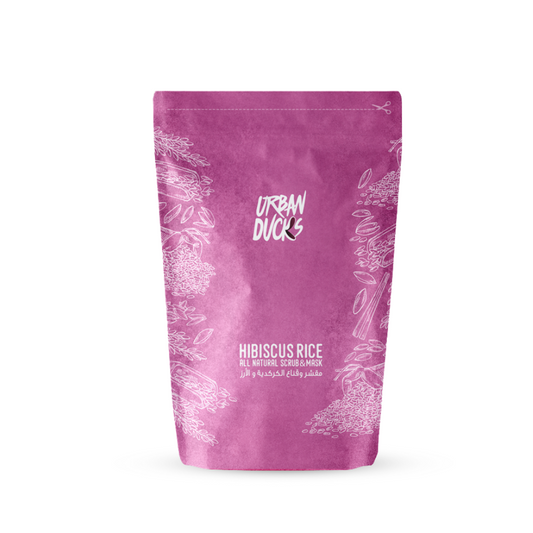Hibiscus Rice Scrub