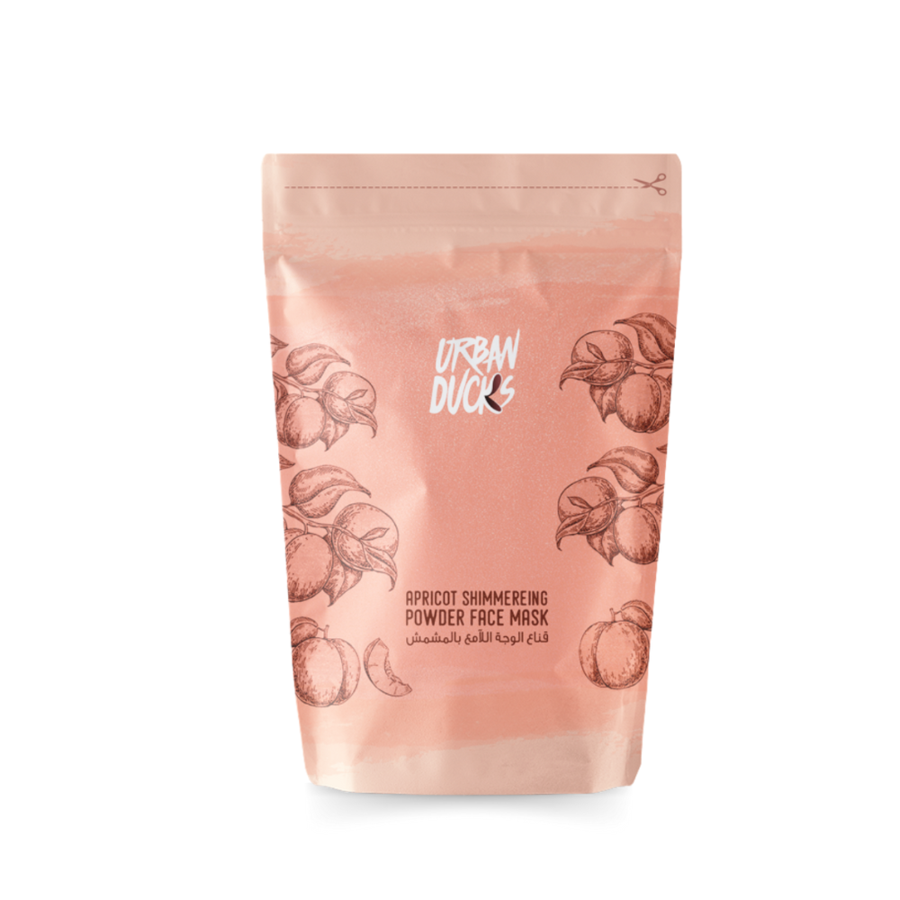 Apricot Shimmering Powder Mask